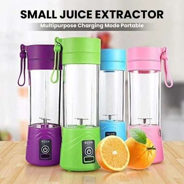 BlendMate™ – 2-in-1 Portable Juicer Bottle | Compact, USB Rechargeable & Travel-Friendly